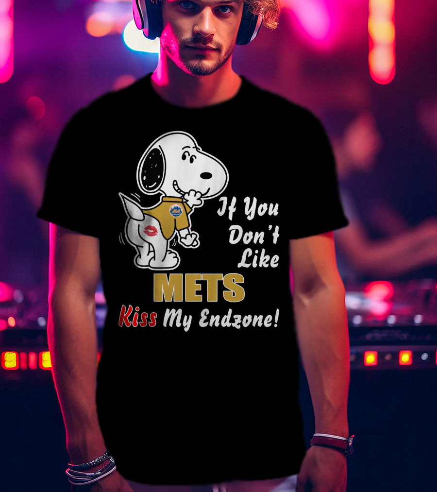 Snoopy Mets If You Don’t Like Kiss My Endzone T-Shirt