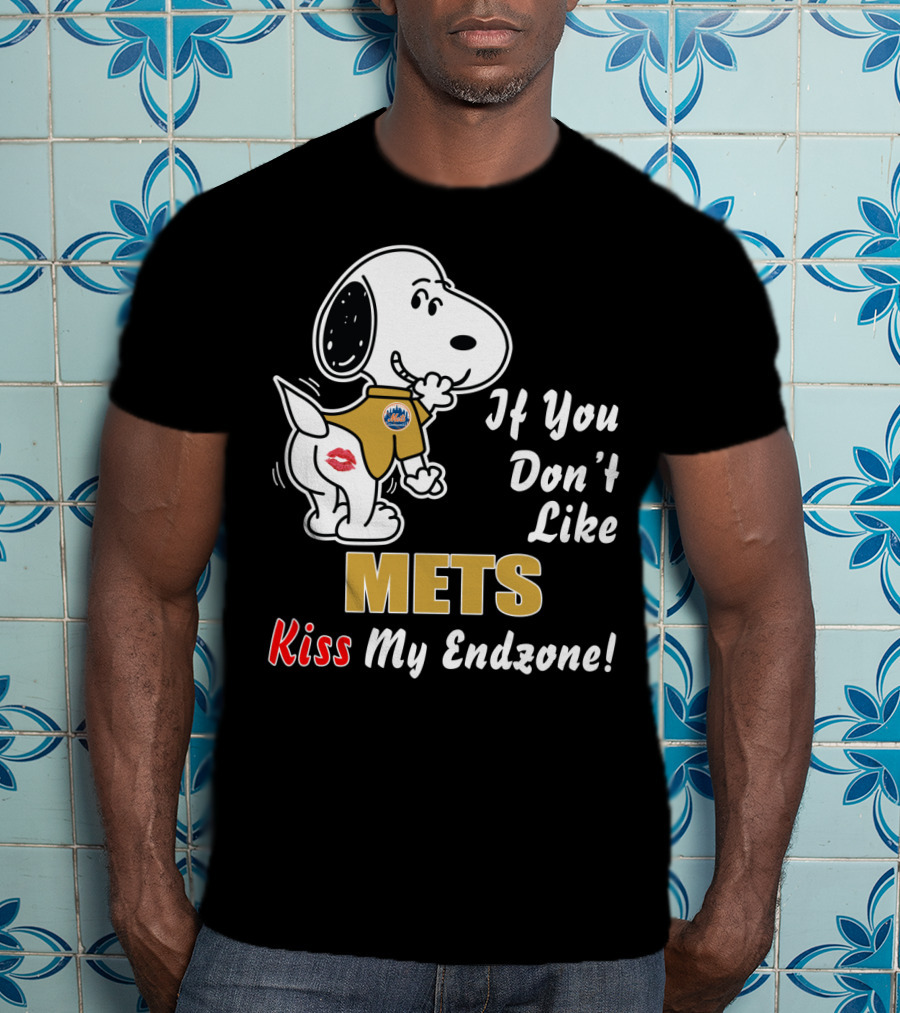 Snoopy Mets If You Don’t Like Kiss My Endzone T-Shirt
