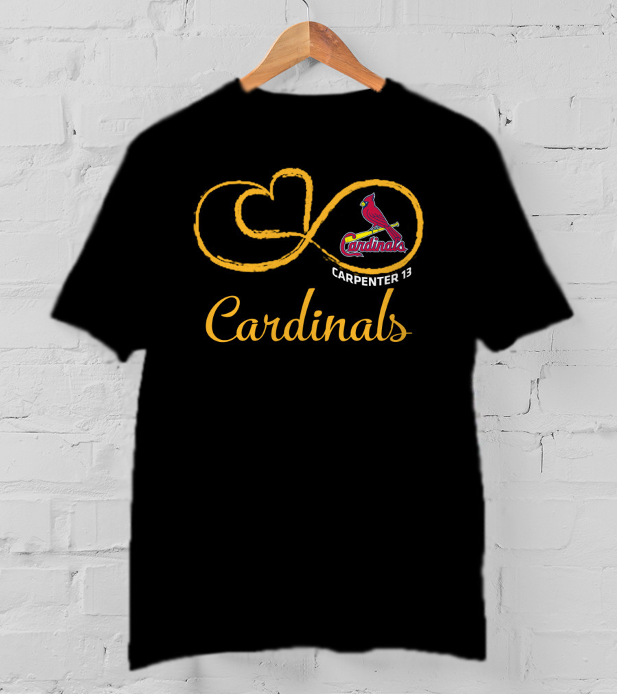 Cardinals Carpenter 13 St. Louis Infinity T-Shirt
