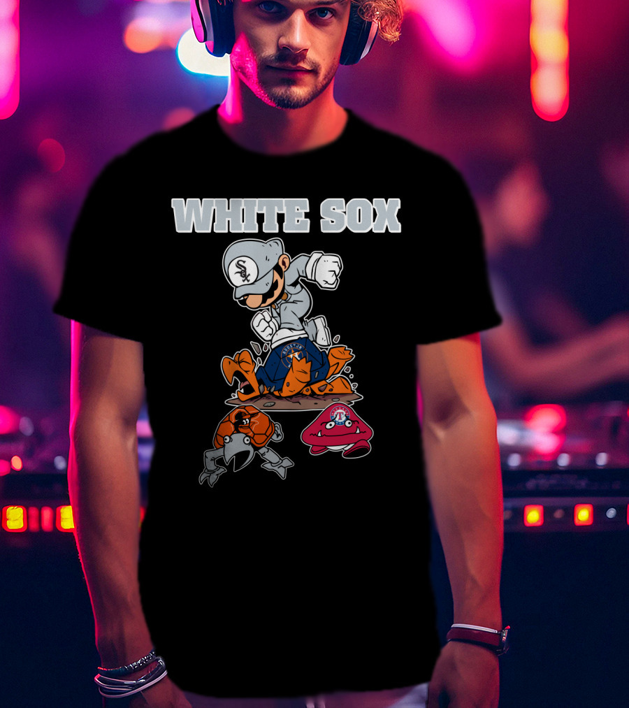 White Sox Vs. Baseball Rivals Parody Mashup T-Shirt
