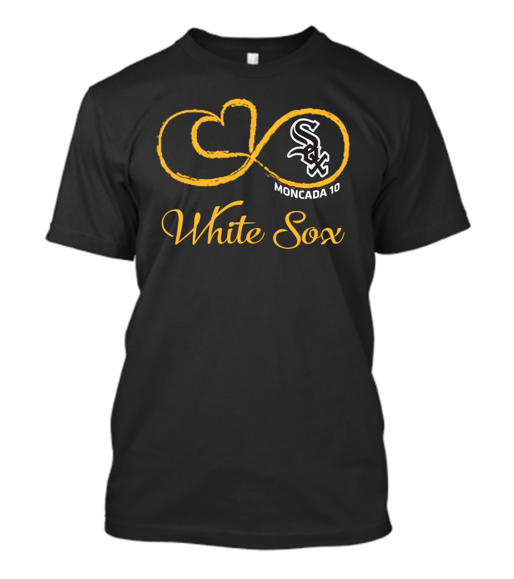 White Sox Moncada 10 Infinity T-Shirt