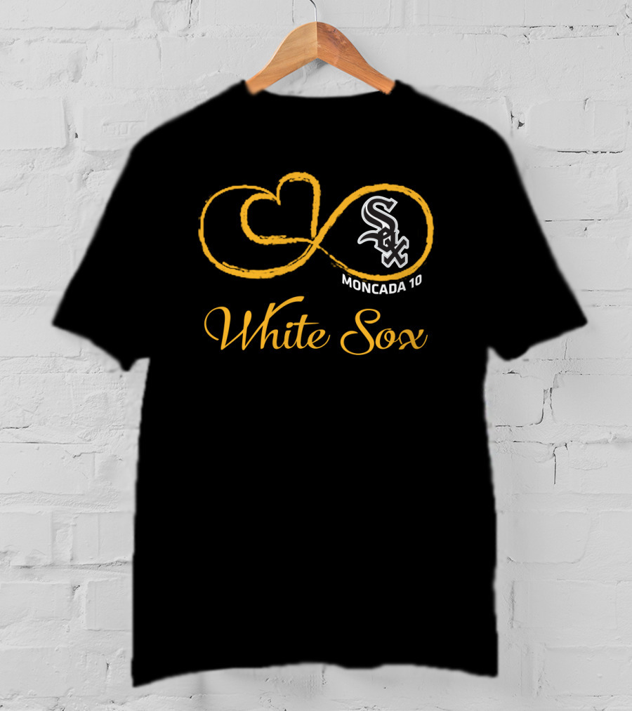 White Sox Moncada 10 Infinity T-Shirt
