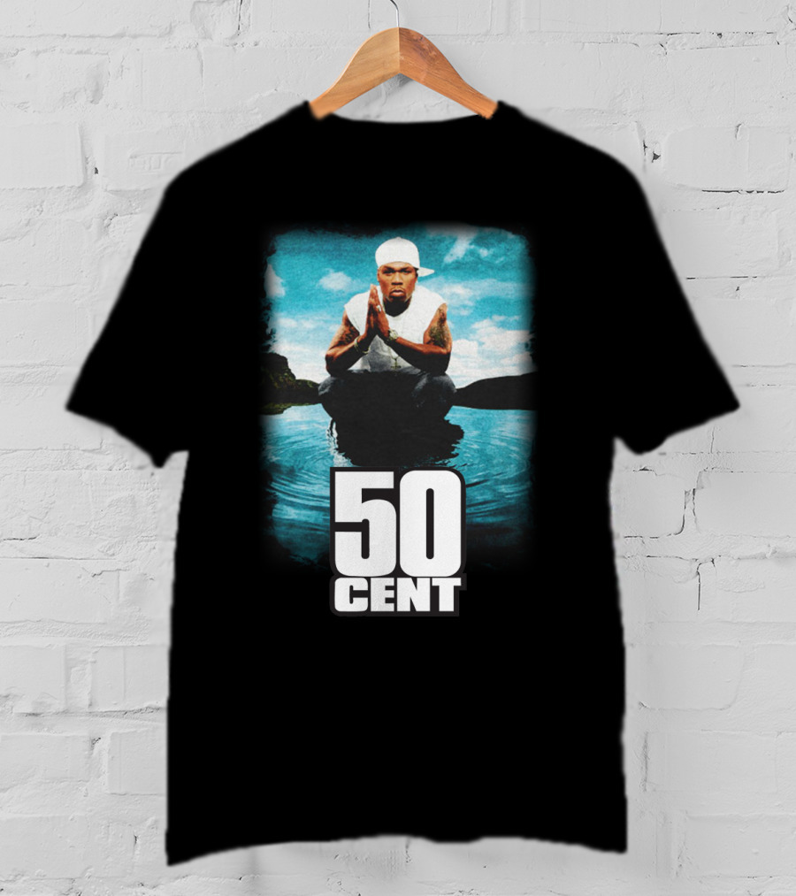 Cent Iconic Album Cover With Praying Pose And Sky T-Shirt