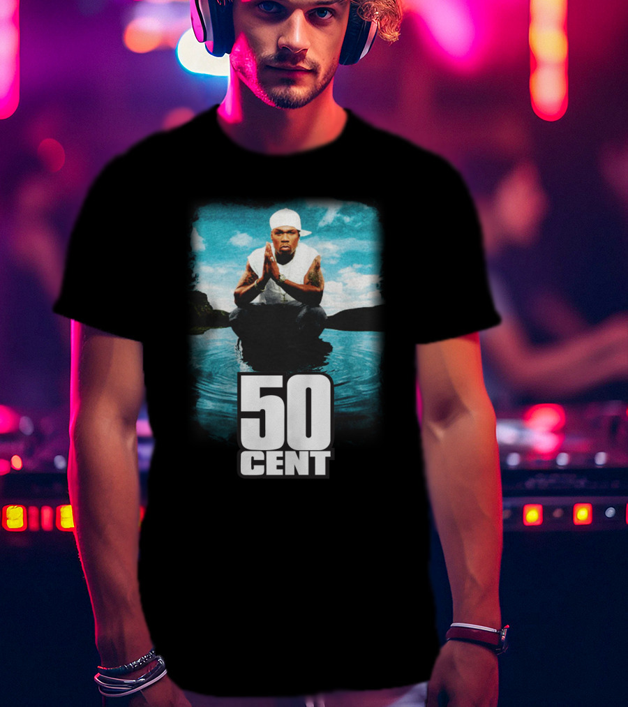 Cent Iconic Album Cover With Praying Pose And Sky T-Shirt