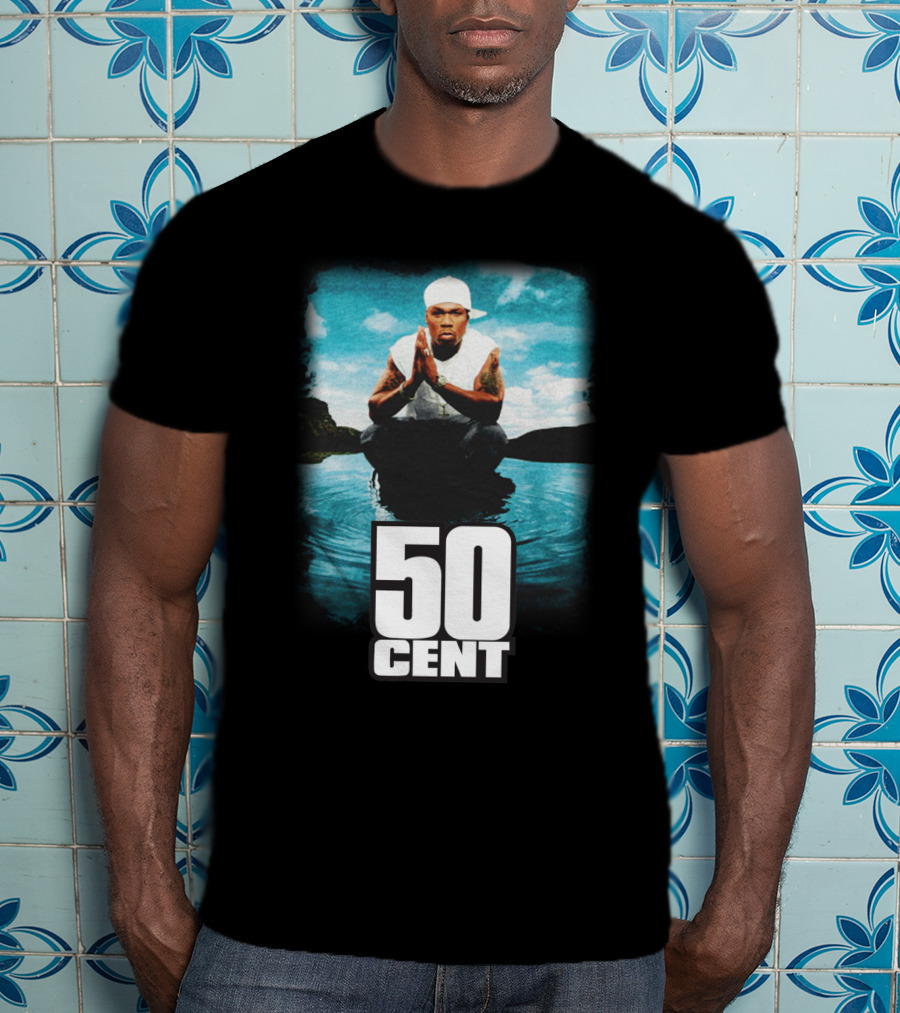 Cent Iconic Album Cover With Praying Pose And Sky T-Shirt