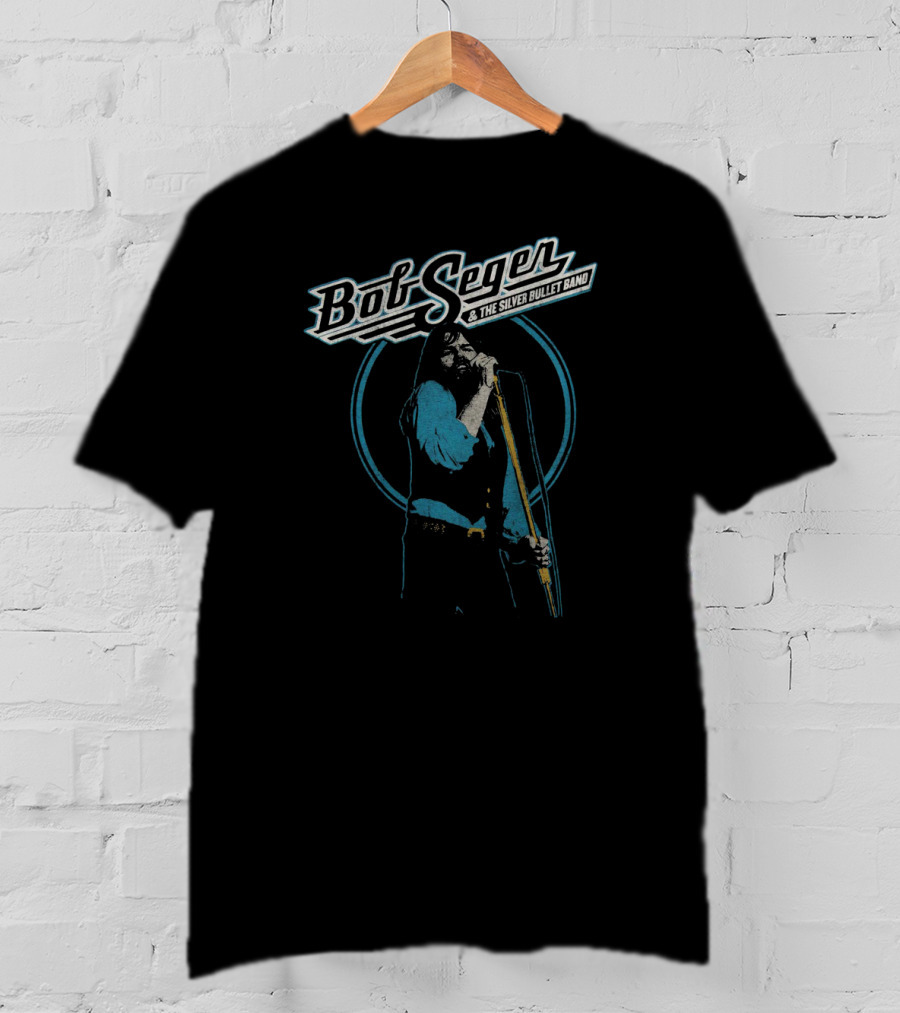 Bob Seger & The Silver Bullet Band Vintage Concert Style T-Shirt