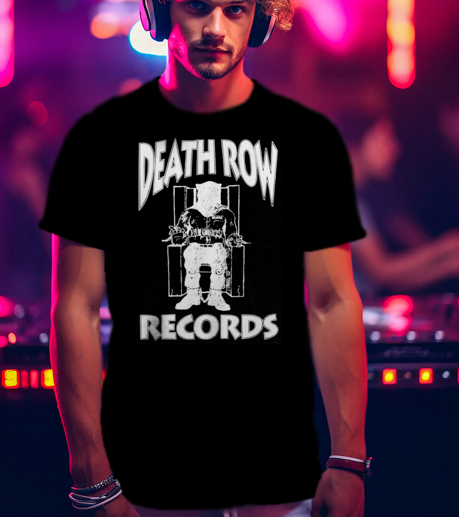 Death Row Records Electric Chair T-Shirt