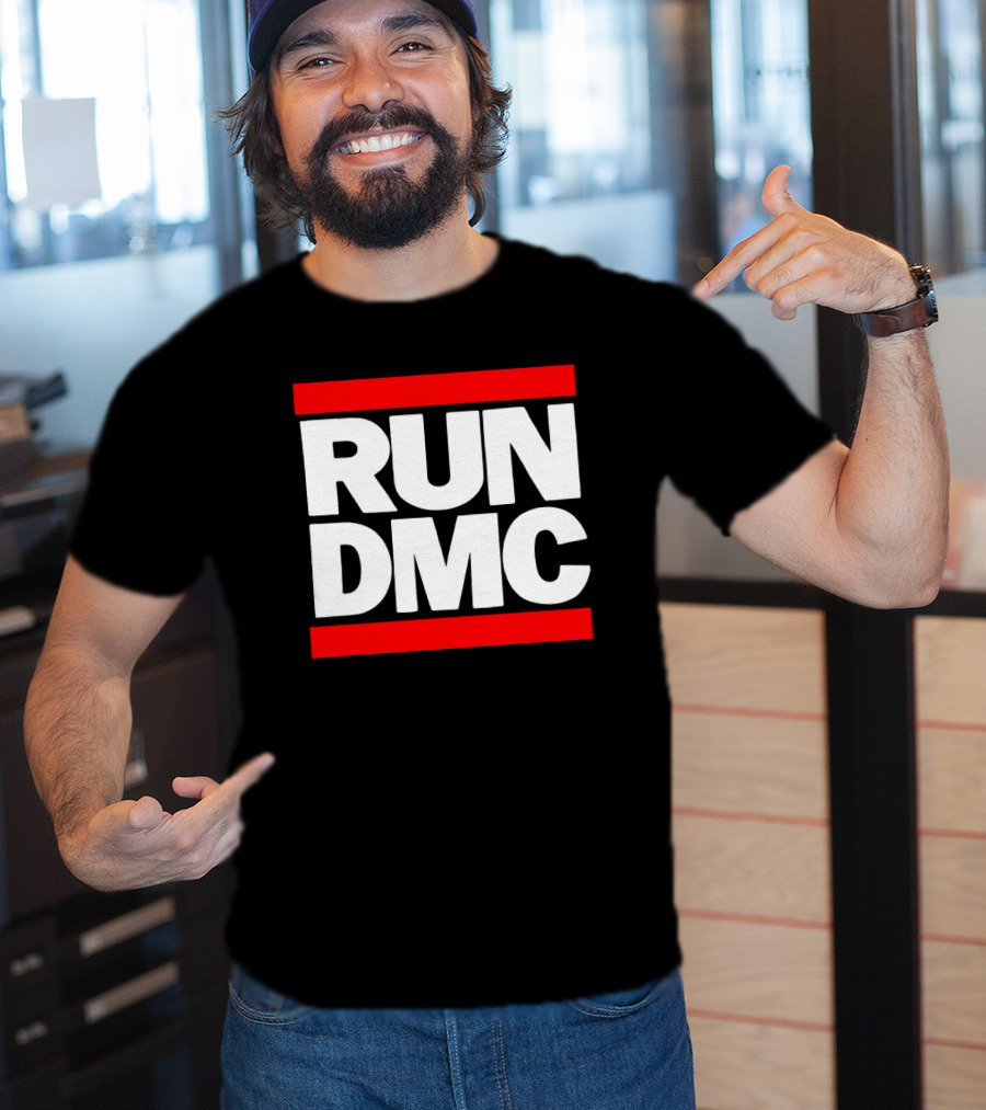 RUN DMC Logo Hip Hop T-Shirt