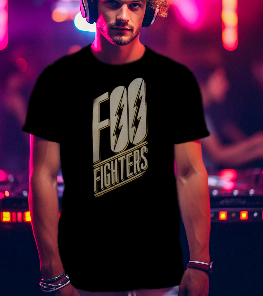 Foo Fighters Lightning Bolt T-Shirt