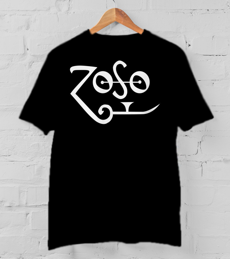 Jimmy Page Zoso Symbol T-Shirt