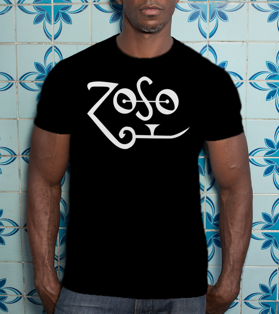 Jimmy Page Zoso Symbol T-Shirt