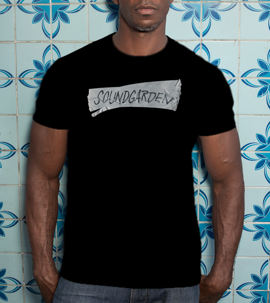 Soundgarden Duct Tape Strip T-Shirt