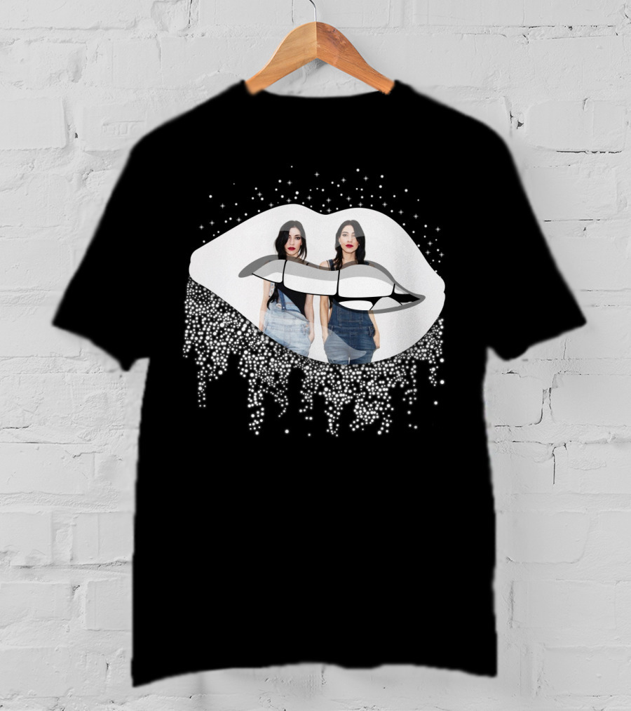 The Veronicas Sparkling Lips And Twins T-Shirt