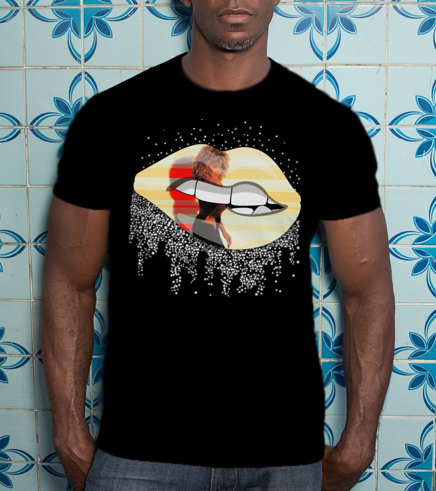 Tina Turner Lips Iconic Performance T-Shirt