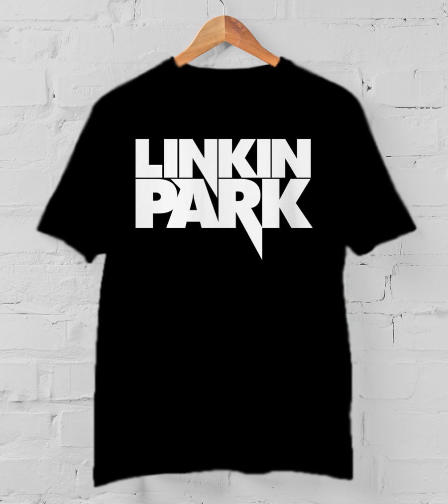 Linkin Park Logo Rock Band Black T-Shirt