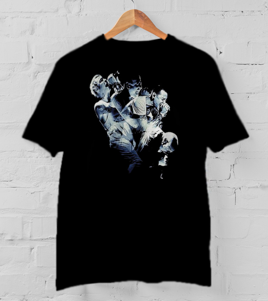 Linkin Park Band Members Performance Montage T-Shirt