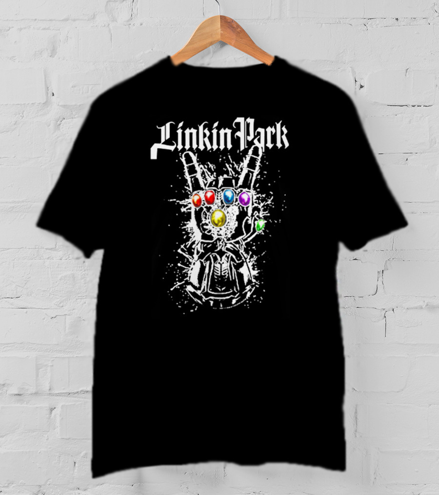 Linkin Park Infinity Gauntlet Rock Band Crossover T-Shirt