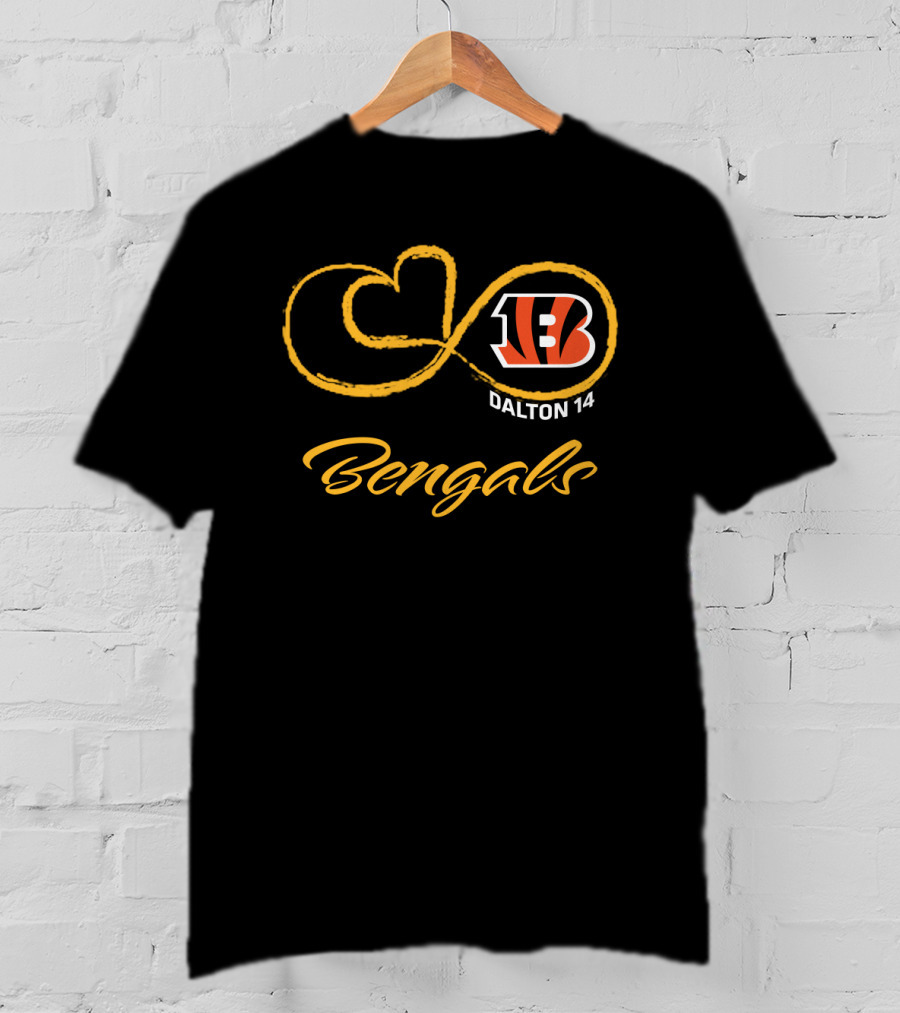 Bengals Dalton 14 Infinity Symbol T-Shirt