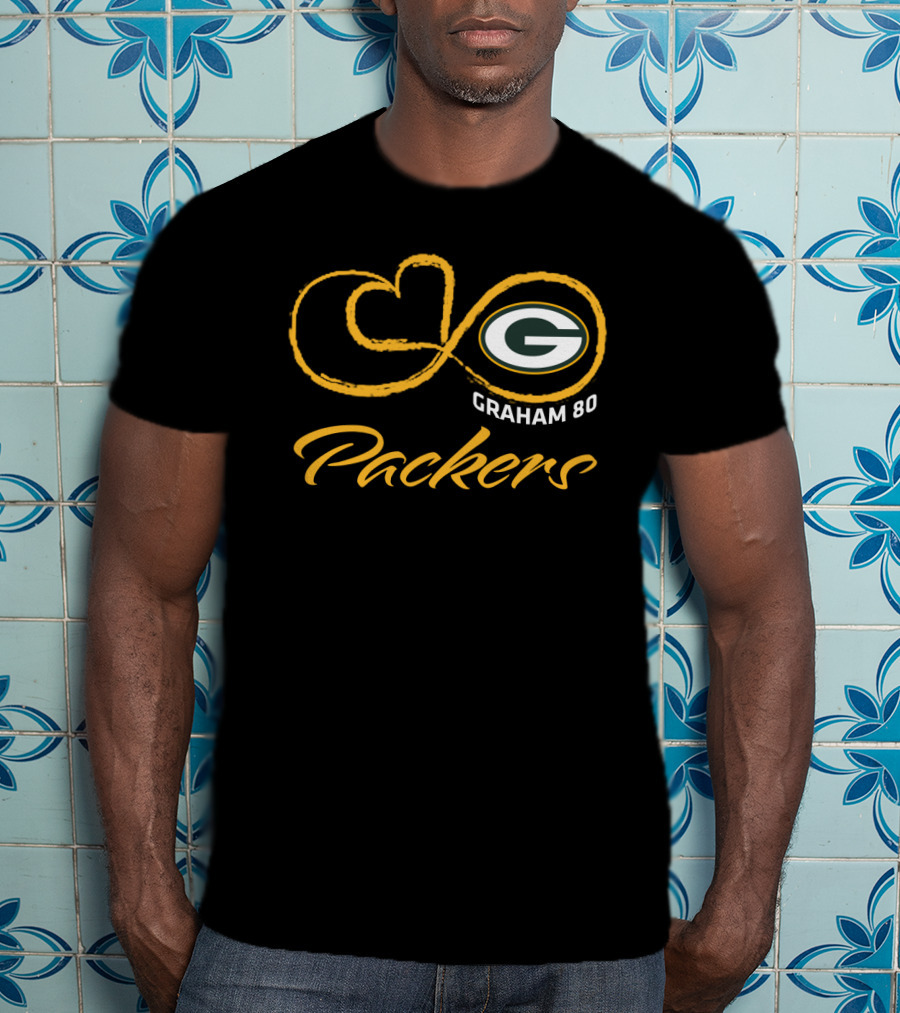 Graham 80 Green Bay Packers Infinity T-Shirt