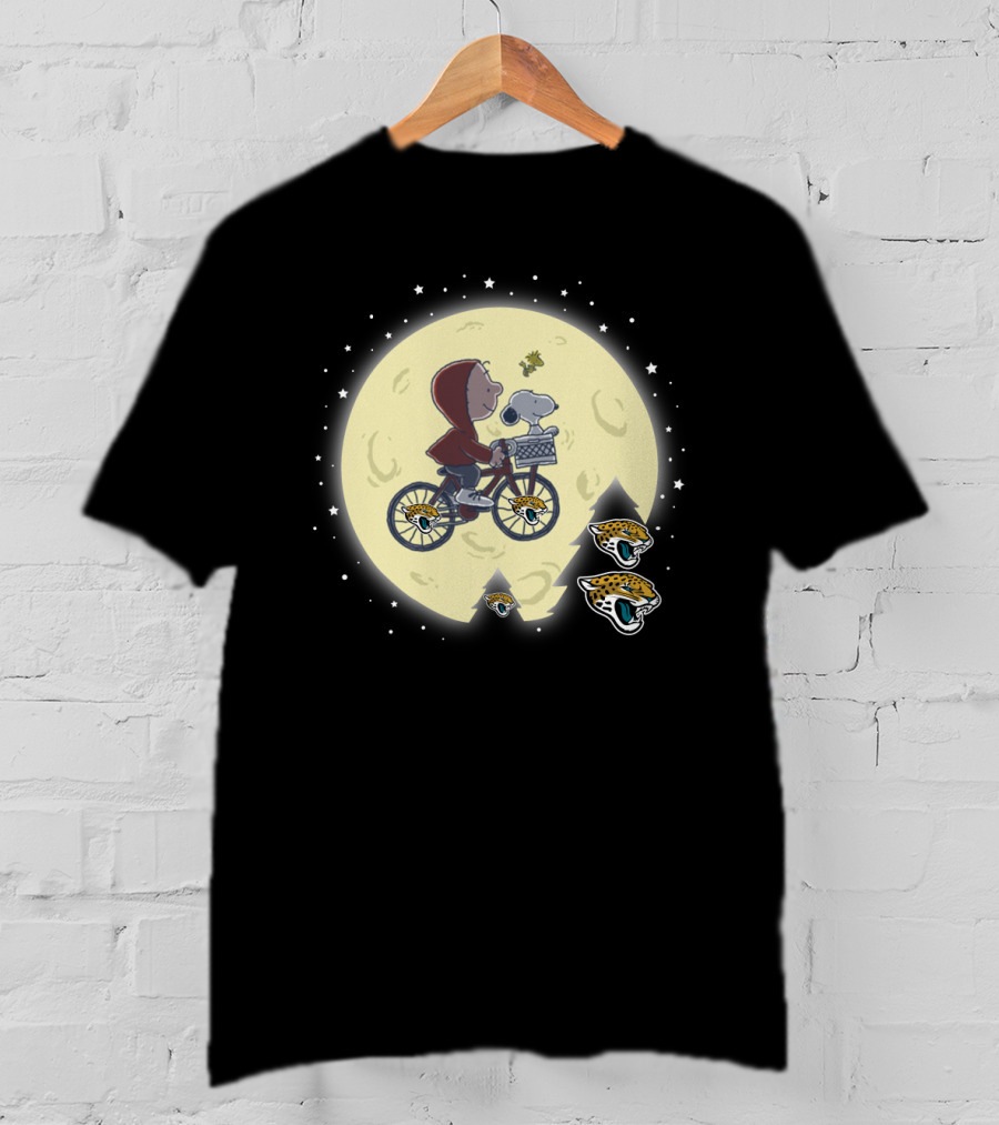 Jacksonville Jaguars Halloween Moon Adventure T-Shirt