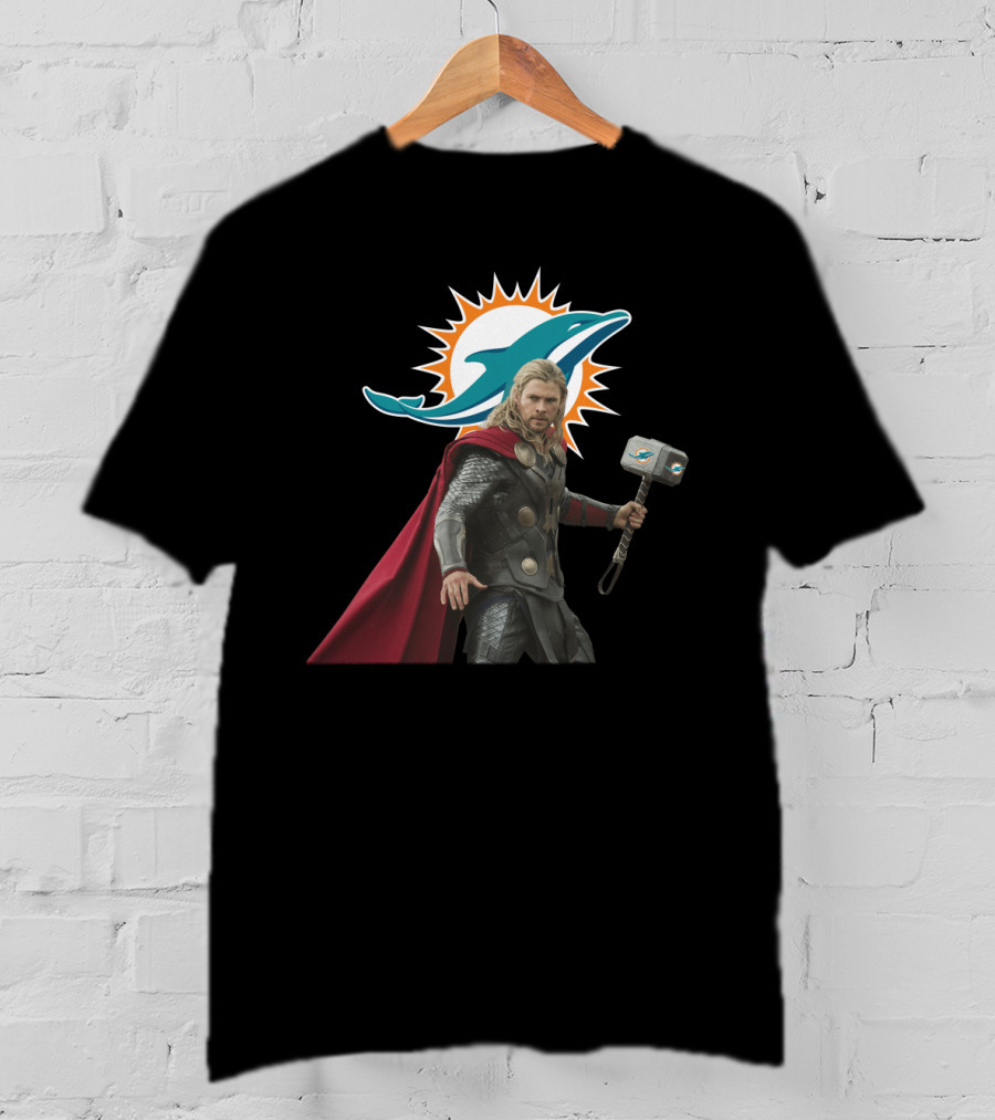 Miami Dolphins Thor Crossover T-Shirt