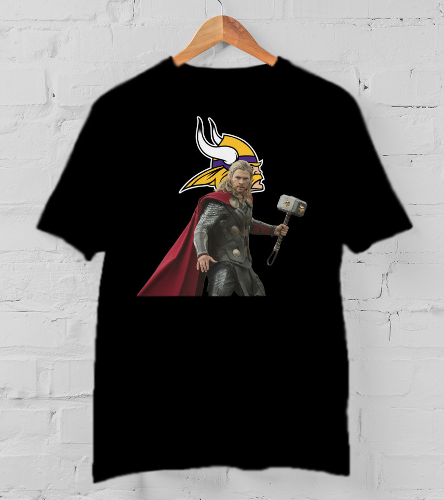 Minnesota Vikings Thor Mashup T-Shirt