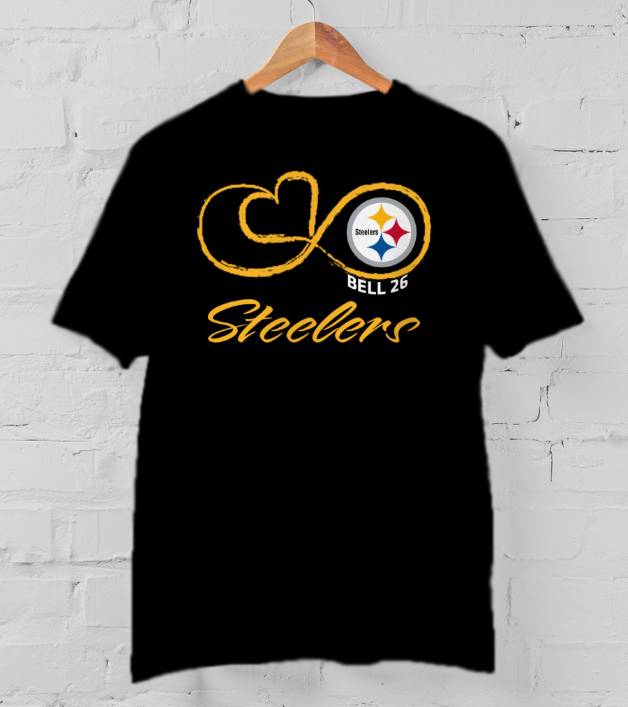 Steelers Bell 26 Infinity Pittsburgh T-Shirt