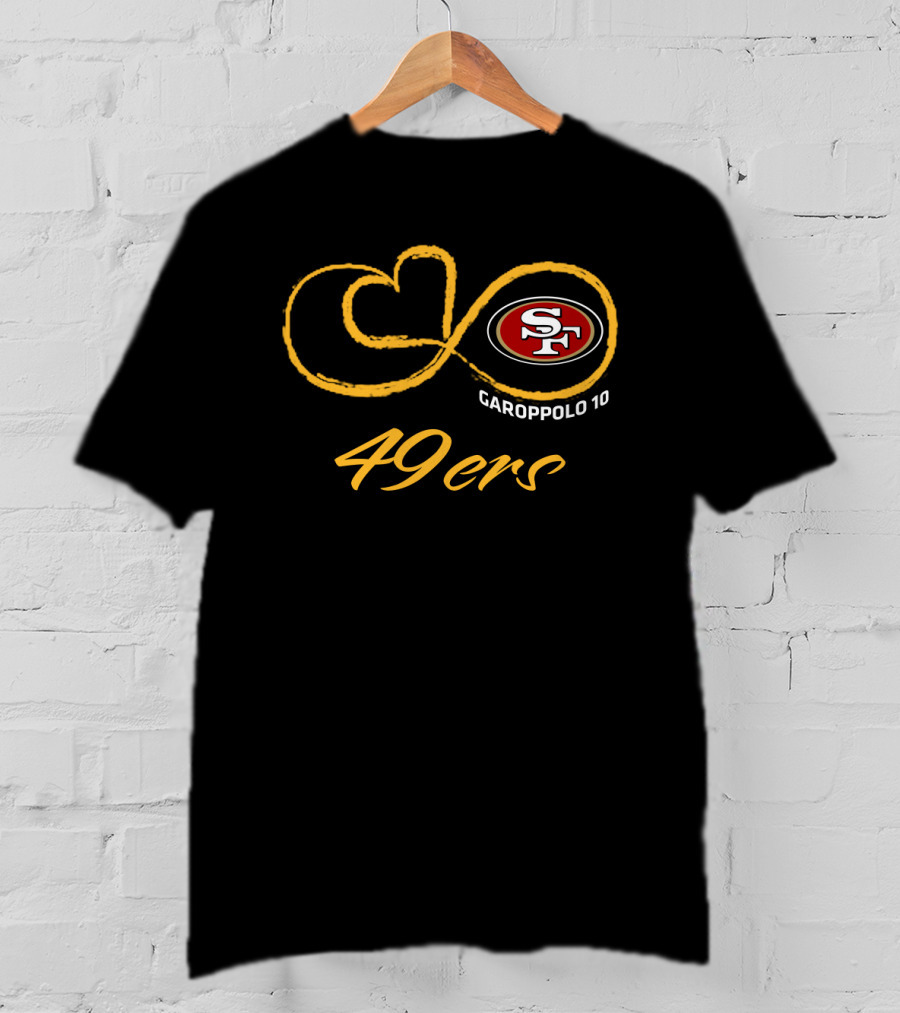 San Francisco 49ers Garoppolo 10 Infinity Logo T-Shirt