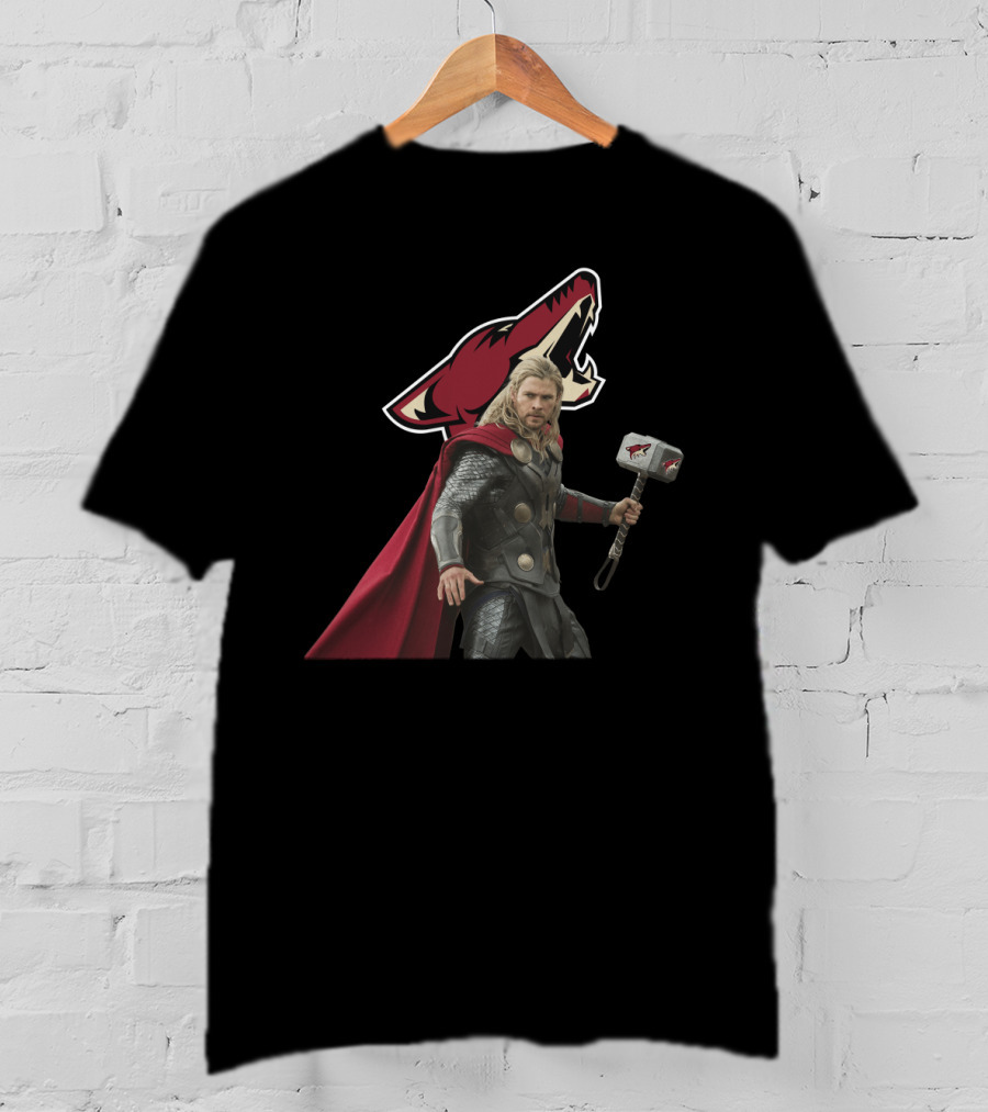 Arizona Coyotes Thor Mashup T-Shirt