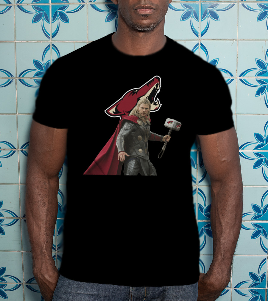 Arizona Coyotes Thor Mashup T-Shirt