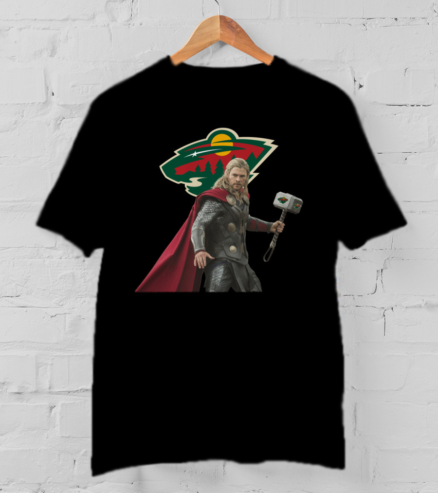 Minnesota Wild Thor Crossover T-Shirt