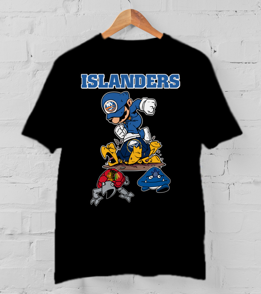 Islanders Ny Inspired Character With Sports References T-Shirt