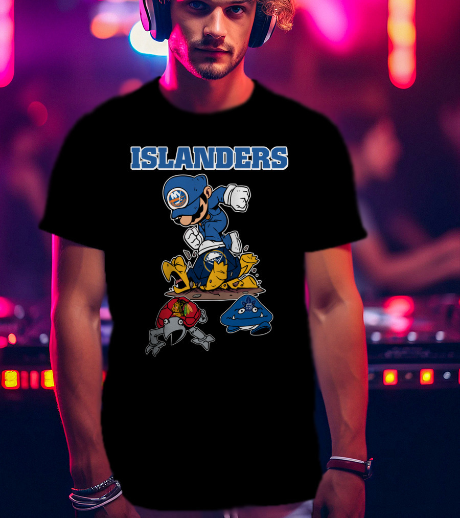 Islanders Ny Inspired Character With Sports References T-Shirt