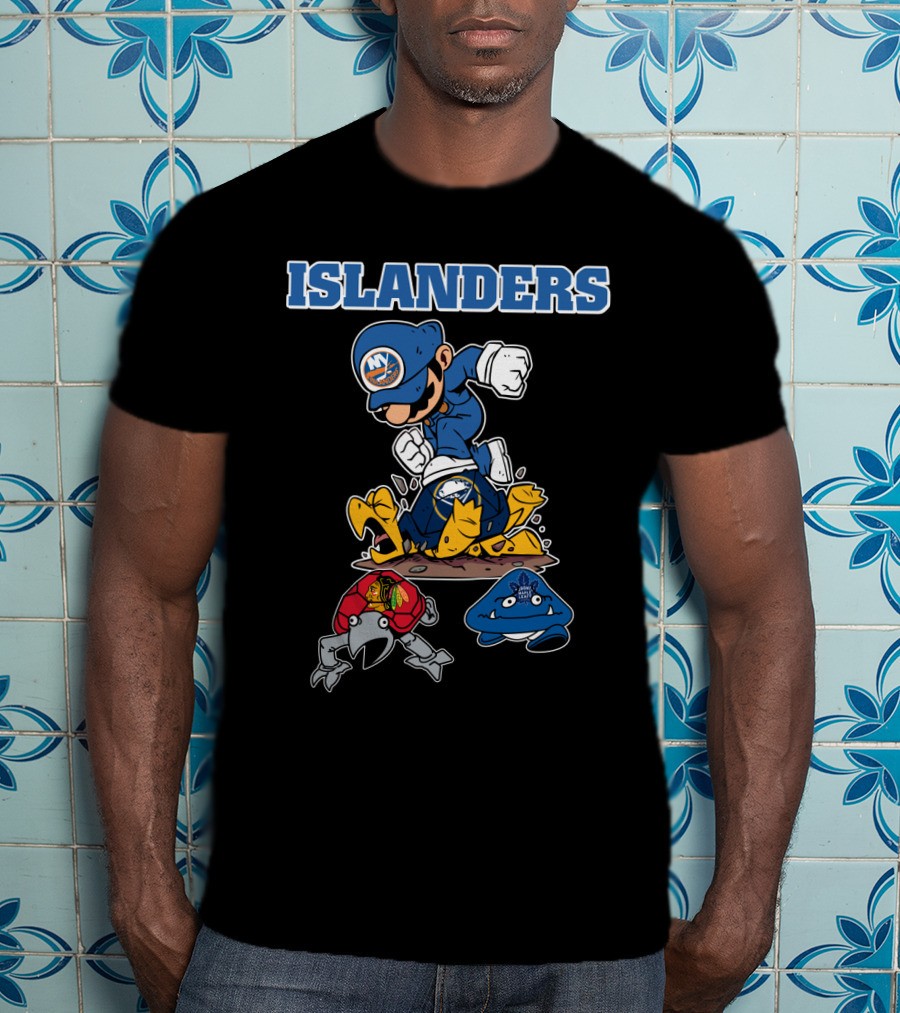 Islanders Ny Inspired Character With Sports References T-Shirt