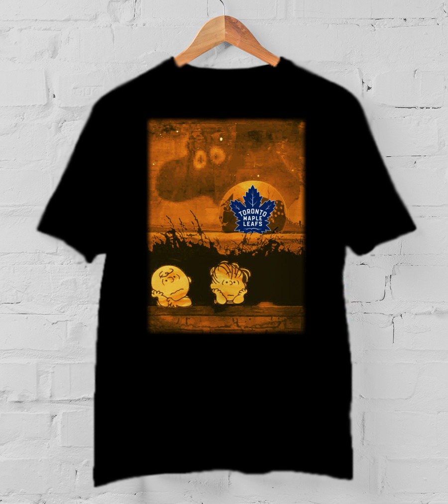 Toronto Maple Leafs Halloween Peanuts Mashup T-Shirt