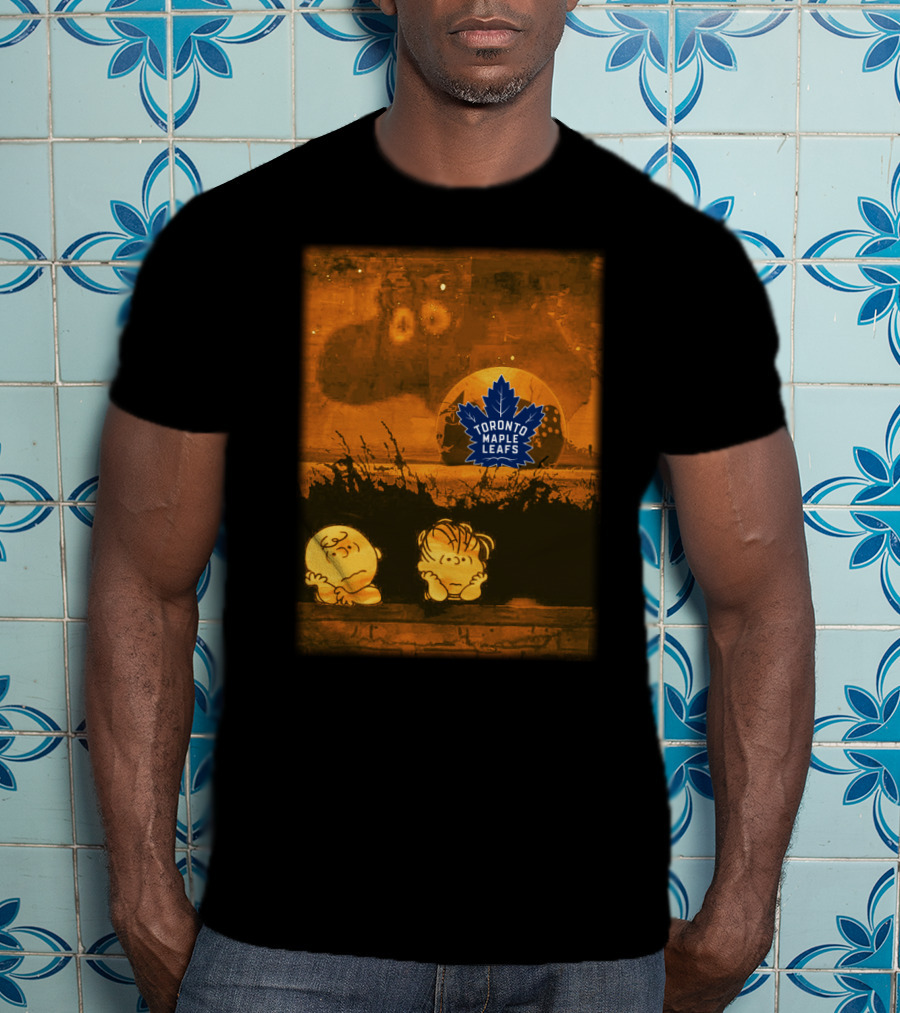 Toronto Maple Leafs Halloween Peanuts Mashup T-Shirt