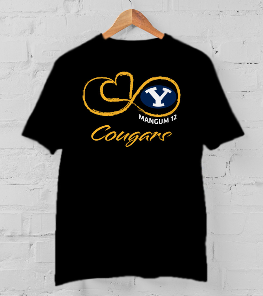 Mangum 12 Byu Cougars Halloween Football T-Shirt