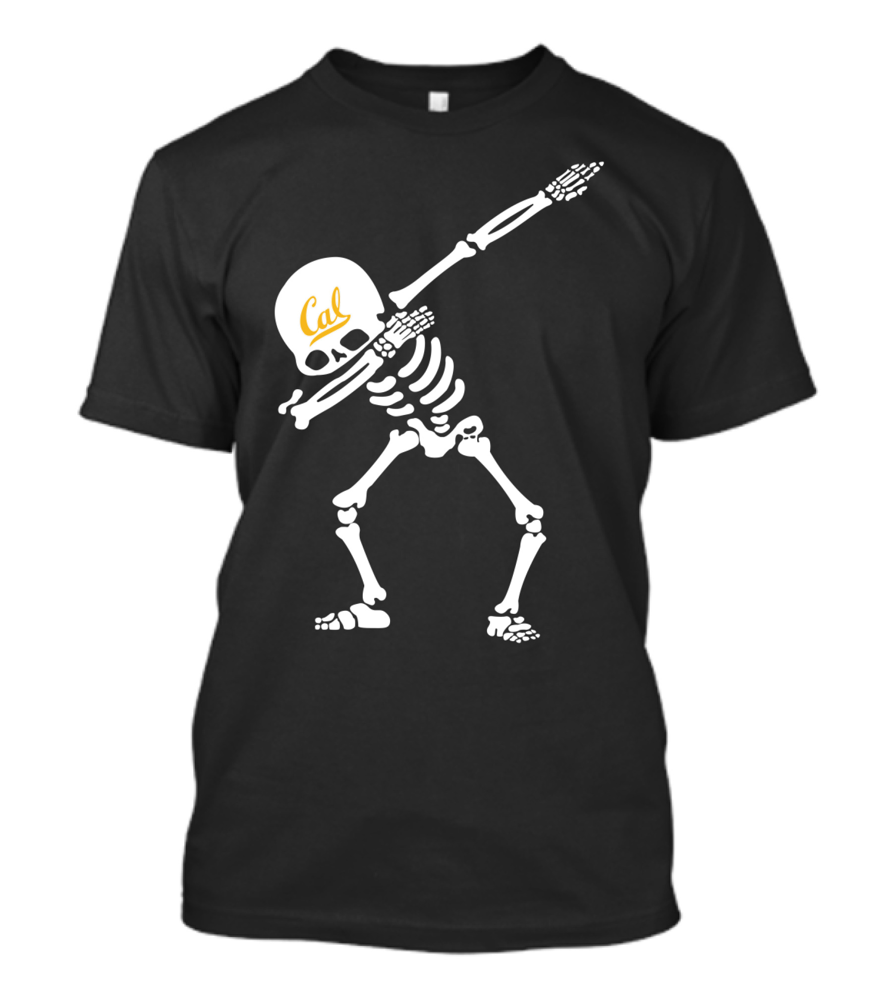 Cal Football Skeleton Dabbing T-Shirt
