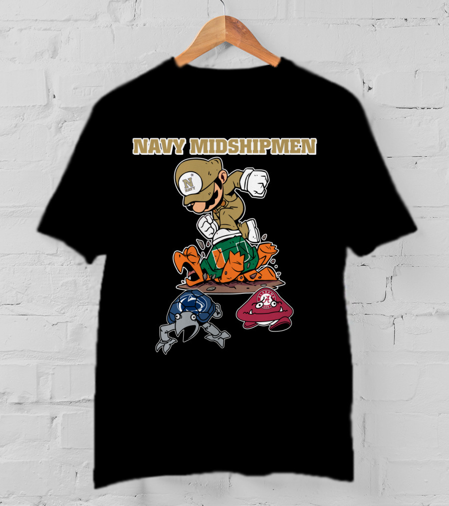 Navy Midshipmen Football Beat Army Alabama Bowl T-Shirt