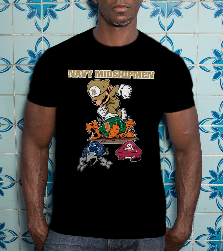 Navy Midshipmen Football Beat Army Alabama Bowl T-Shirt