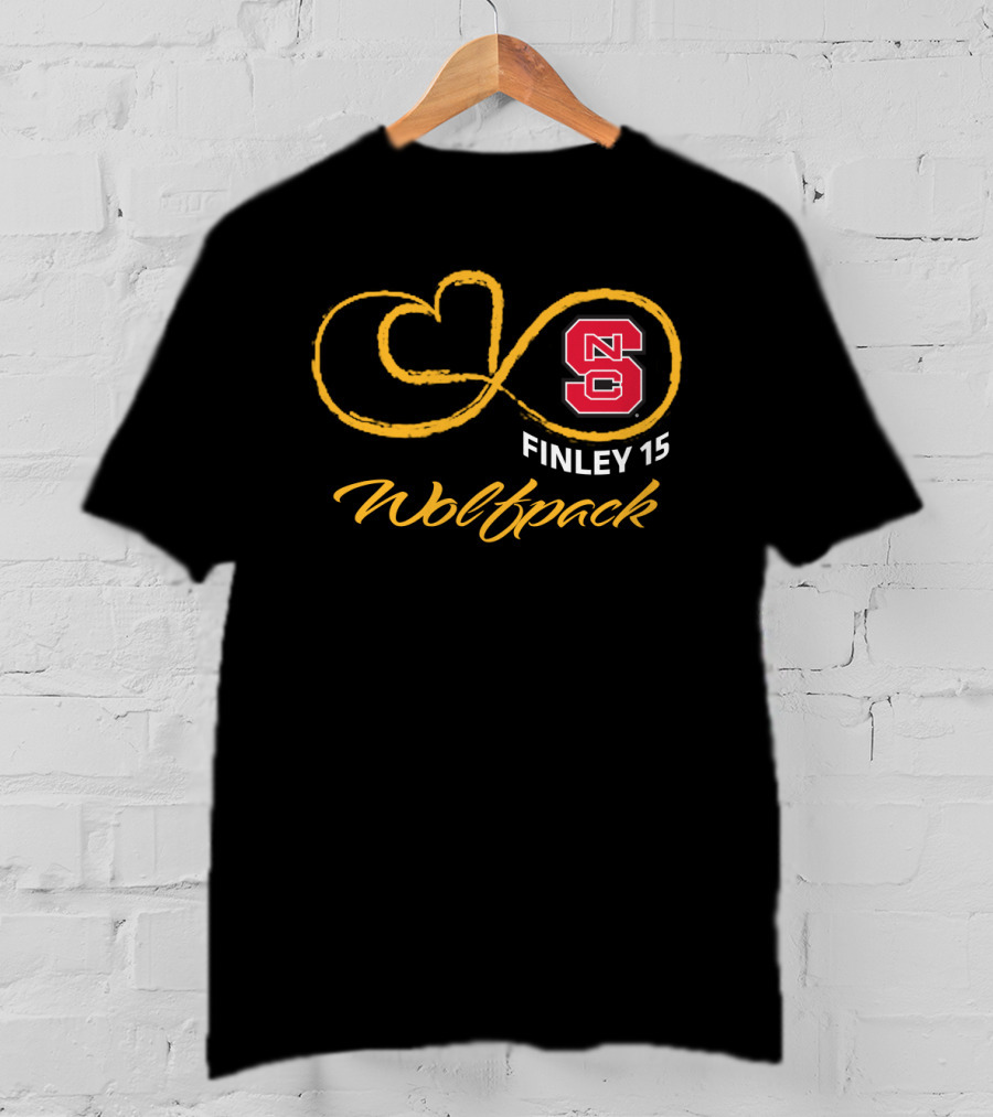 Nc State Wolfpack Football Finley 15 Infinity T-Shirt