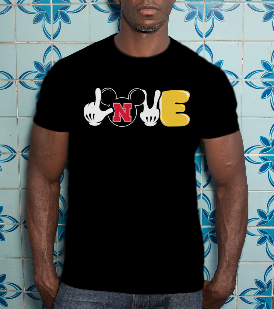 Nebraska Cornhuskers Football Mickey Love T-Shirt