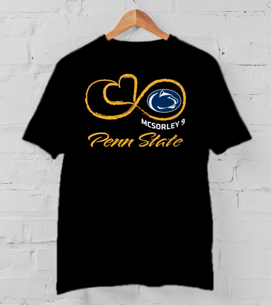 Penn State Nittany Lions Mcsorley 9 Football Infinity T-Shirt