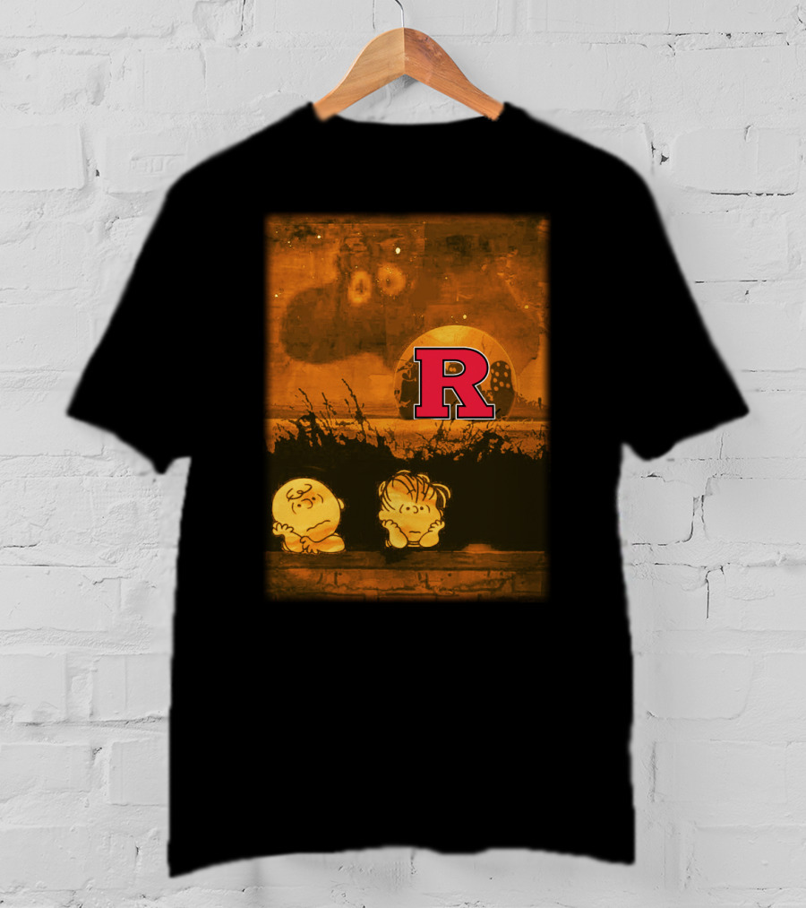 Rutgers Football Halloween Peanuts Great Pumpkin T-Shirt