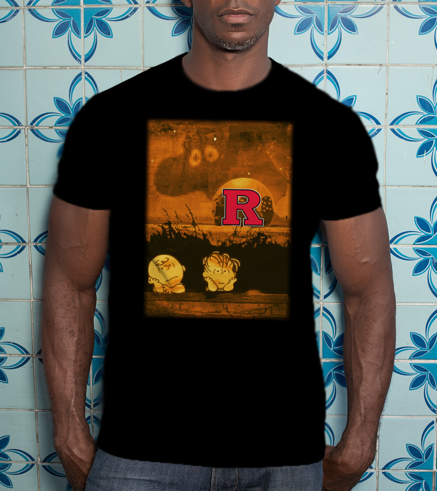 Rutgers Football Halloween Peanuts Great Pumpkin T-Shirt