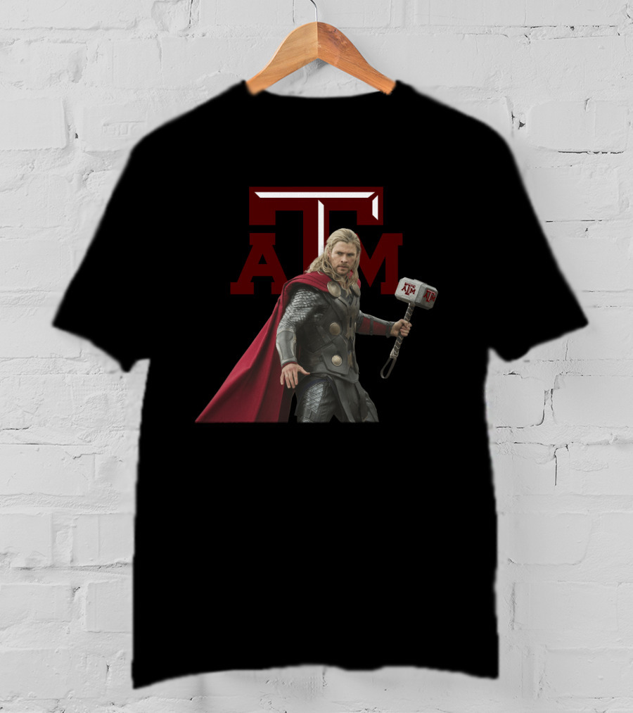 Texas A M Aggies Football Thor Crossover T-Shirt