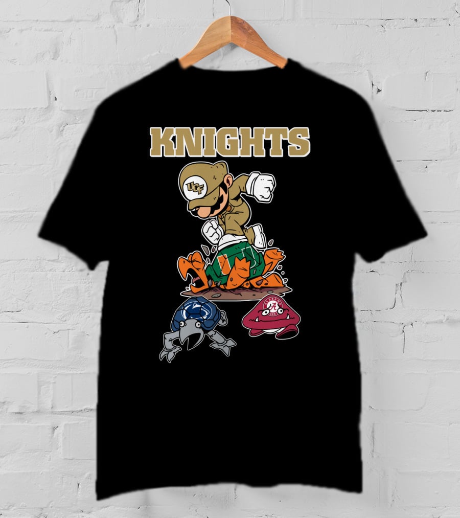 Ucf Knights Football Rivalries Featuring Defeated Mascots T-Shirt