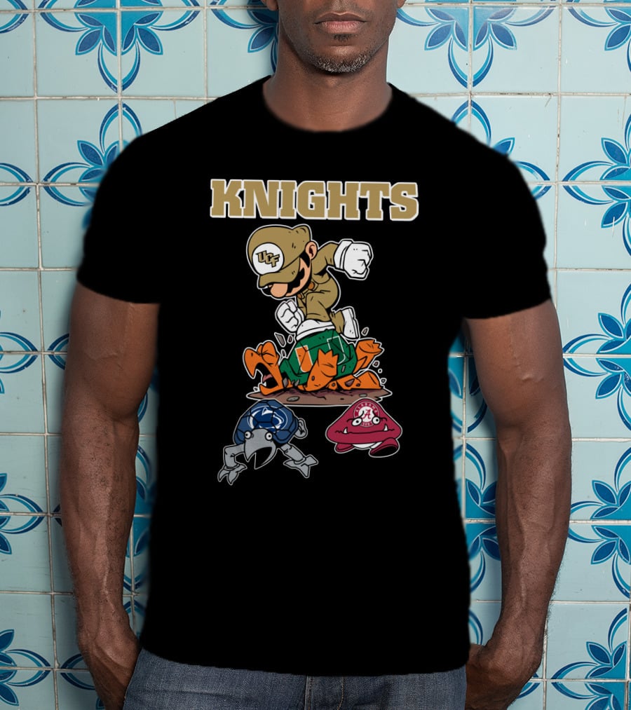 Ucf Knights Football Rivalries Featuring Defeated Mascots T-Shirt