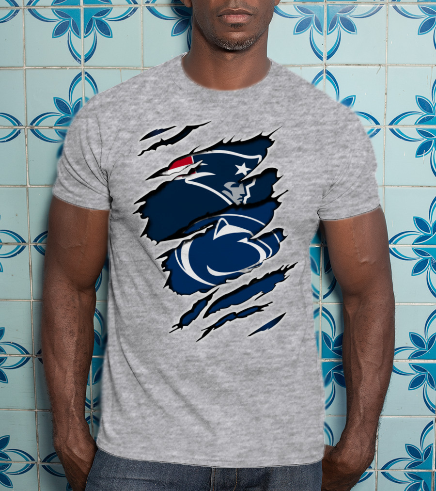 Patriots Penn State Logo Mashup T-Shirt