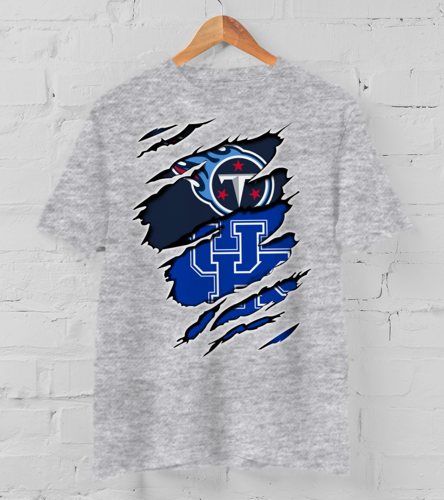Titans Kentucky Wildcats Torn Reveal T-Shirt